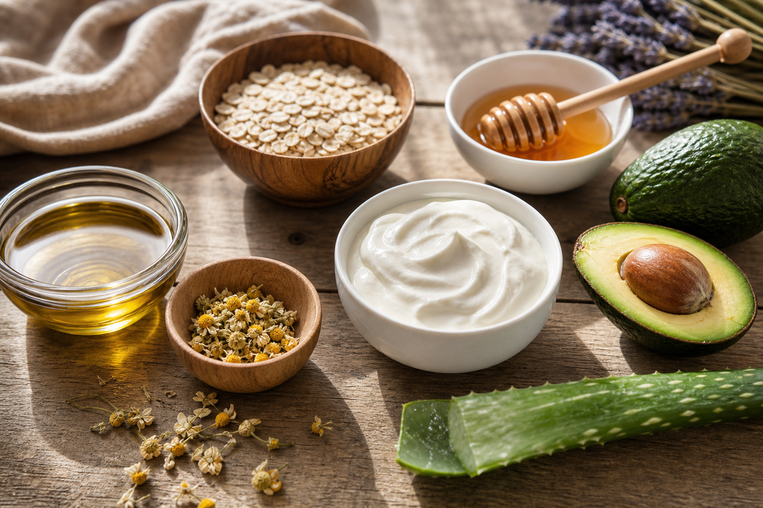Best Natural Ingredients for Calming Eczema Flare-Ups