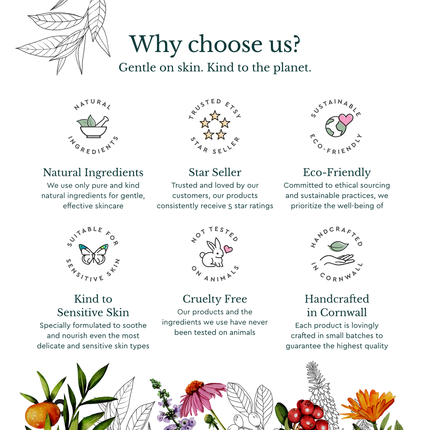 Calendula Cream for Eczema, Natural Moisturiser for Dry Skin