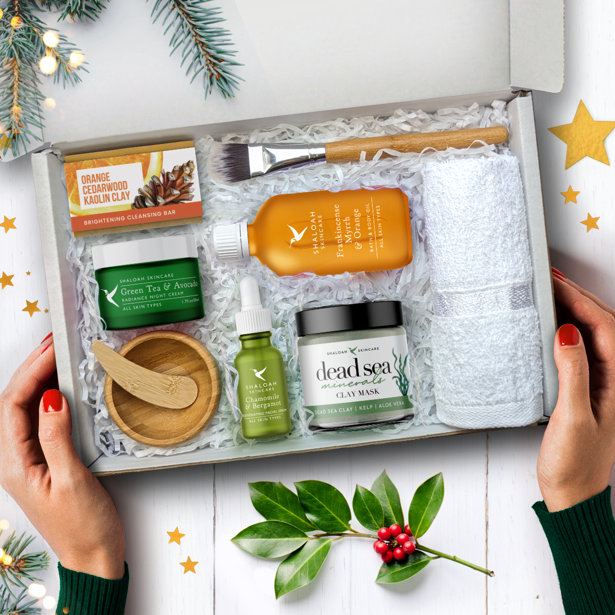 Customised Skin Care Gift Box, Luxury Spa at Home Gift Set