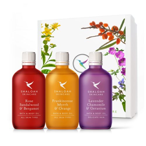 Essential oil Bath and Body Oil Gift Set_1