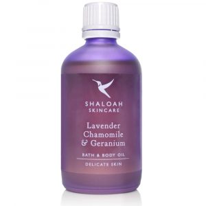 lavender, geranium & chamomile body oil